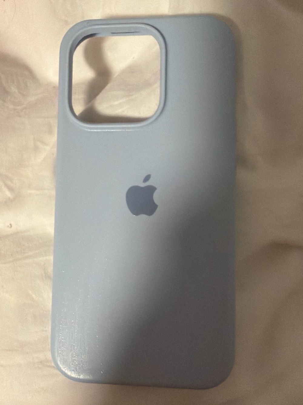 Silicone iPhone Case - Light Blue